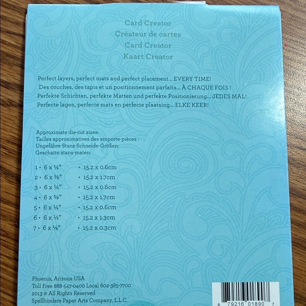 Spellbinders Card Creator with Decorative Borders - Picture 2 of 3